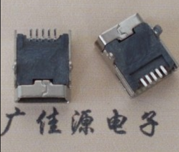 株洲mini usb 5p接口 迷你 卧式插座 端子贴片 接插件