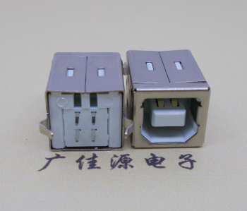 株洲USB BF180度母座 打印机接口 立式直插带赛