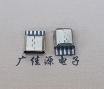 株洲Micro USB5p母座焊线 前五后五焊接有后背