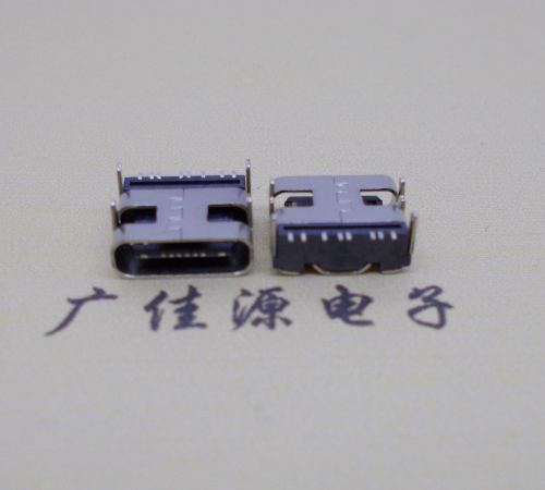 株洲Type-C8P母座卧式四脚插板连接器