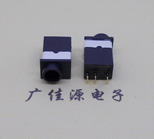 株洲PJ-2030防水耳机插座 铜材质铜针2.5/3.5音频插口